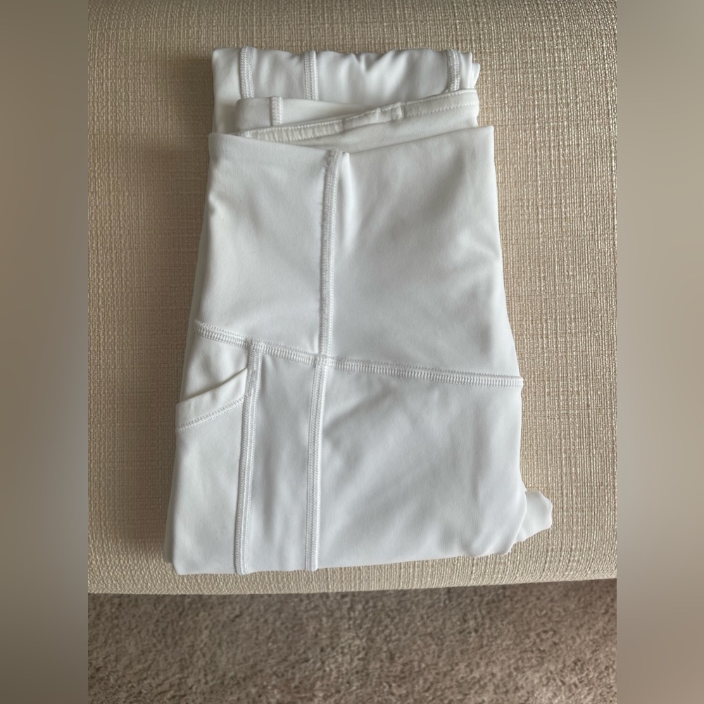 White Lululemon Leggings